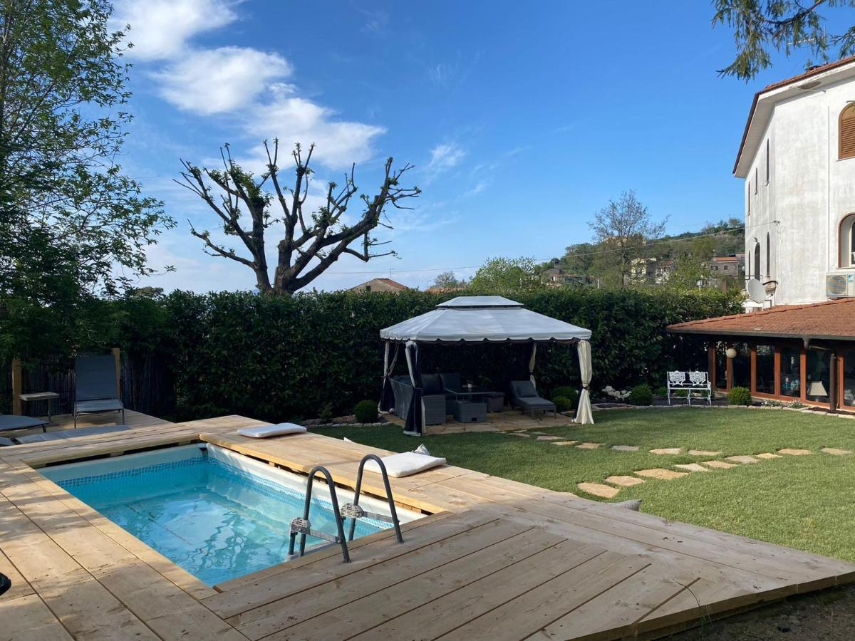 Villa Spartano Sant'Agata Sui Due Golfi Massalubrense มัสซาลูเบรนเซ ภายนอก รูปภาพ