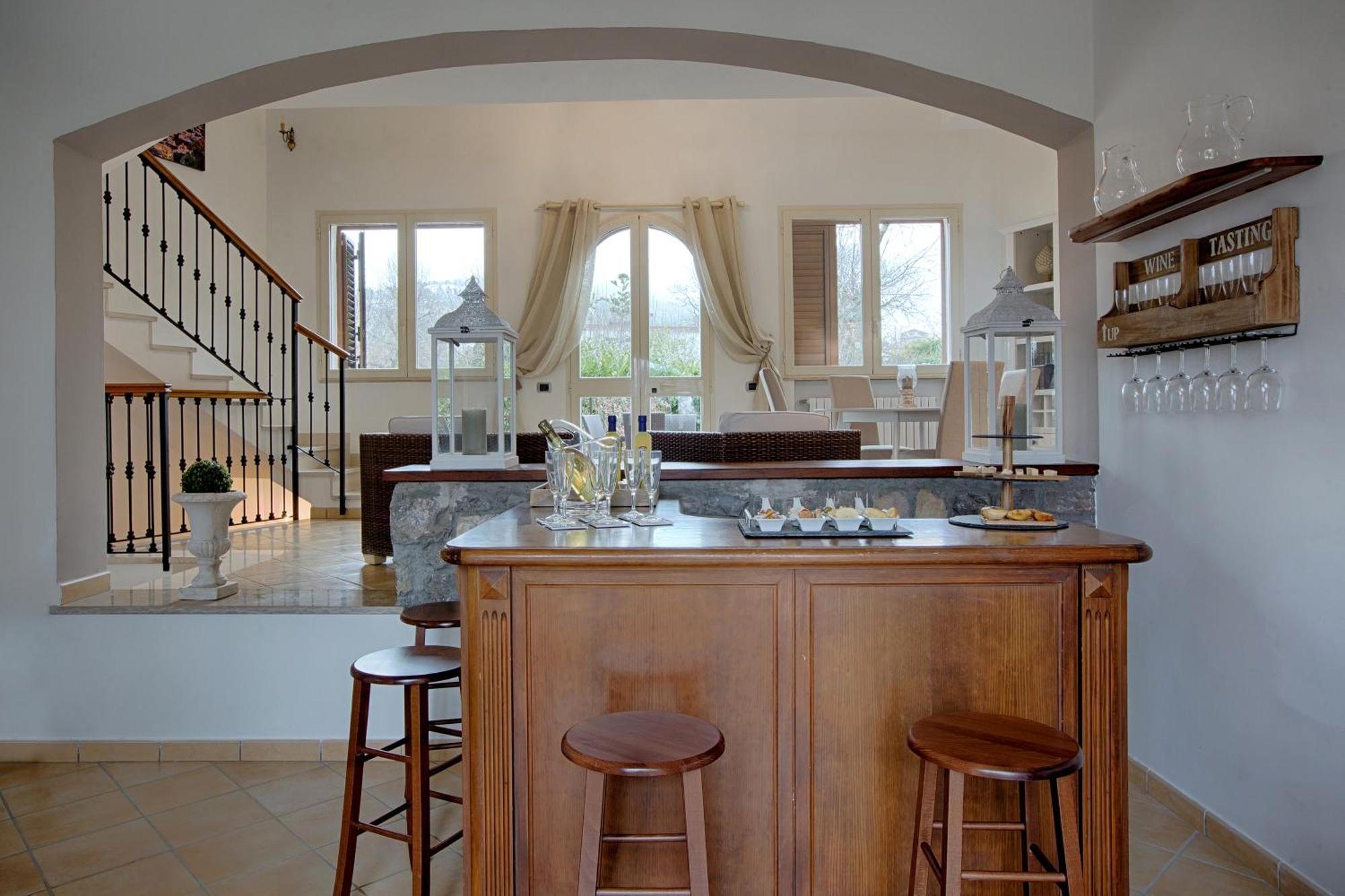Villa Spartano Sant'Agata Sui Due Golfi Massalubrense มัสซาลูเบรนเซ ภายนอก รูปภาพ