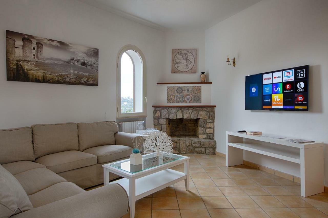 Villa Spartano Sant'Agata Sui Due Golfi Massalubrense มัสซาลูเบรนเซ ภายนอก รูปภาพ